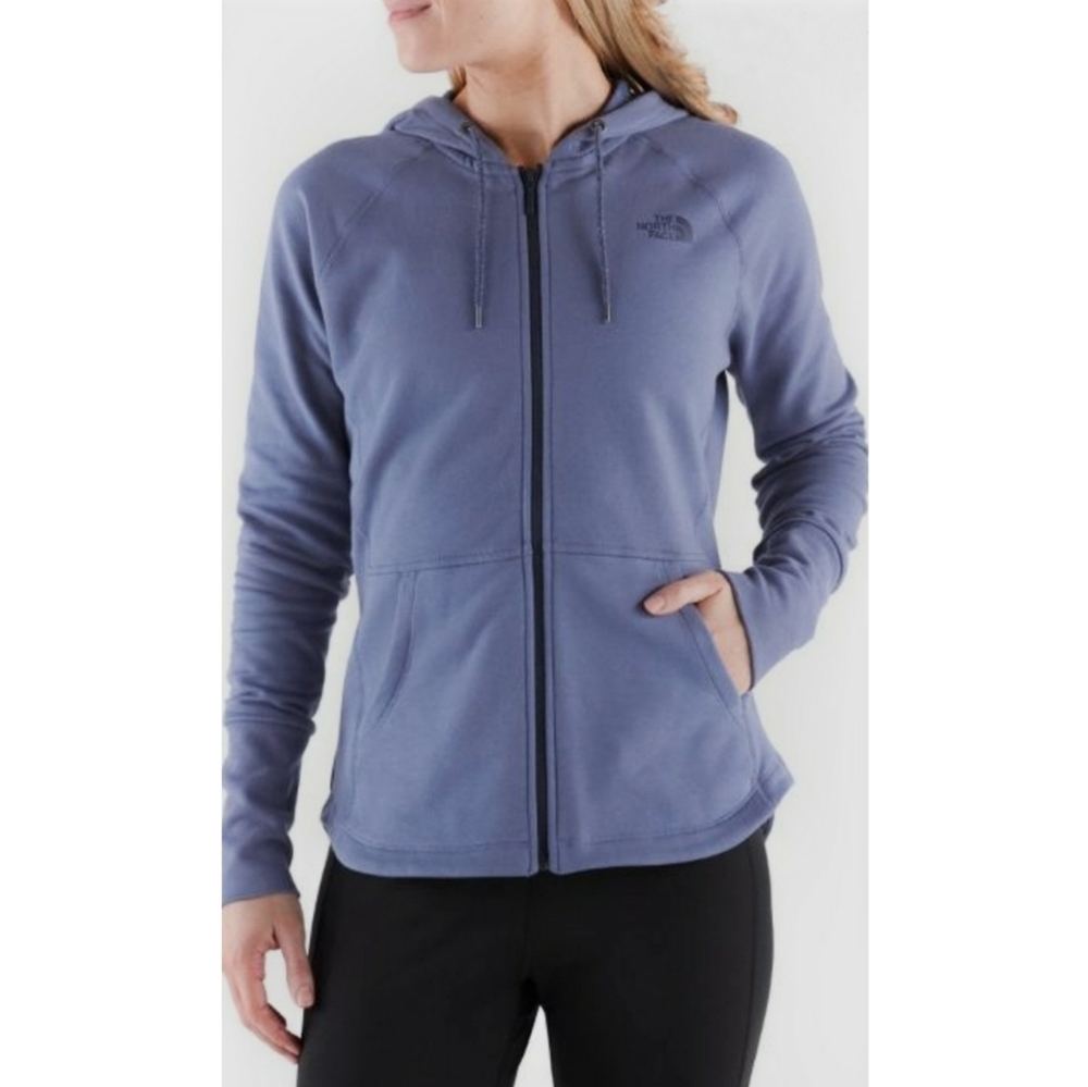 The North Face Coastal Blue Zip Hoodie
